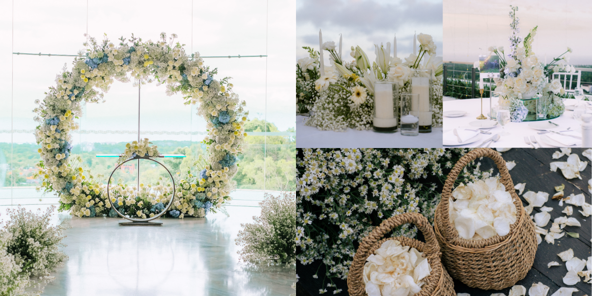 stunning focal point position at the wedding