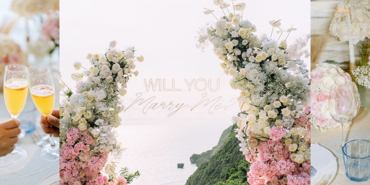 simple proposal decoration setup